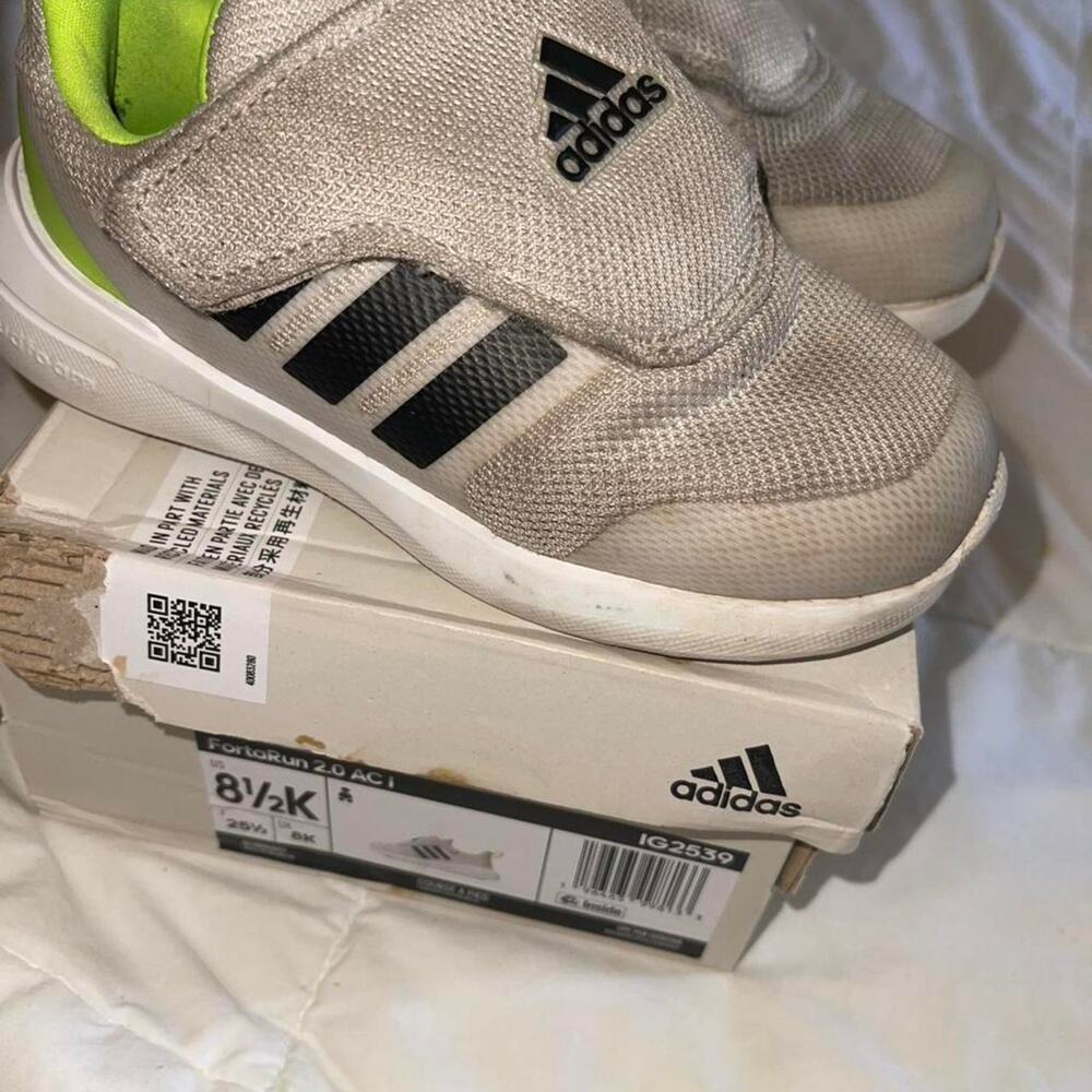 As Is Adidas Baby/Toddler Trainers - Size 8.5